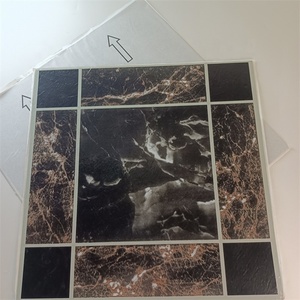 Thảm Đá Cẩm Thạch Gạch Lát Sàn Vinyl Tự Dính Thiết Kế Đá Cuội 30X30/ 12X12/ 24X24 Inch Miếng Dán Sàn Vinyl <span class=keywords><strong>Pvc</strong></span> Tự Dính - Product Image 4