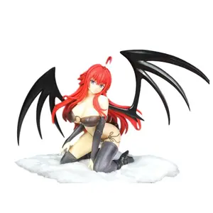 Anime High School D X D Rias Gremory Kneeling Batwing Maiden Model Activity Figure