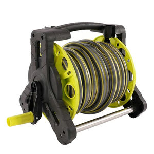 Enrouleur de tuyau d'arrosage <span class=keywords><strong>mural</strong></span> rétractable en PVC de 12 mm avec buse de pulvérisation réglable - Product Image 4