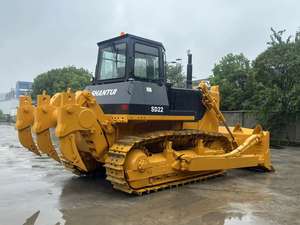 Shantui เครื่องจักรมือสองรถปราบดินใช้ติดตาม SD16 SD22 SD32ชั่วโมงการทำงานต่ำในสต็อก - Product Image 3