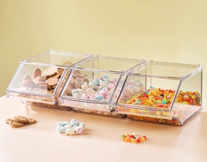 Contenedor/<span class=keywords><strong>Caja</strong></span>/Contenedores <span class=keywords><strong>de</strong></span> Almacenamiento <span class=keywords><strong>de</strong></span> Alimentos para Exhibición <span class=keywords><strong>de</strong></span> Cereales, Granos, Dulces y Frutos Secos a Granel - Product Image 3