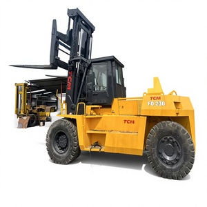 TCM <b>Used</b> 20 Ton Diesel Forklift Truck Heavy Duty Warehouse Lifting Equipment 1200mm Fork Length 1 Year Warranty Seated Operation - Product Image 1
