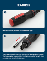 Vente chaude d'usine, jeu de tournevis multi-embouts professionnel de 13 pièces pour ordinateur portable, ordinateur, téléphone portable, appareil de réparation bricolage