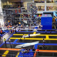 Aire de jeux intérieure commerciale, château gonflable, centre de jeux, zone pour enfants, équipement pour centre commercial et parc d'attractions
