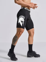 Pantalones Cortos Deportivos de Compresión para Hombre, Material de Alta Elasticidad, Adecuados para Senderismo, Trotar, Ciclismo y Entrenamiento Físico al Aire Libre