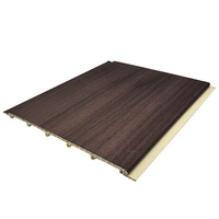 Plafonds décoratifs perforés étanches à l'humidité de conception de grille de panneau de mur ignifuge coloré de PVC