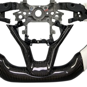 Volante de Fibra de Carbono Real de Alta Calidad para <span class=keywords><strong>Honda</strong></span> Accord 10ª Generación, Odyssey, Allison, Fit, City - Product Image 5