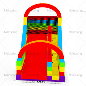 Glissière gonflable de <span class=keywords><strong>piscine</strong></span> de glissière gonflable de conception d'arc-en-ciel commerciale - Product Image 6