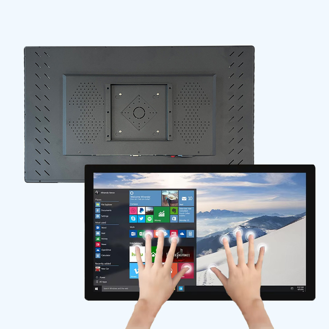New Custom 15.6-65 Inch Capacitive Interactive Touch Screen Panel Display Wall Mounted Monitor for Business Use Indoor/Outdoor