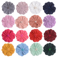 Bandeau personnalisé pour bébé Accessoire de chaussure fait main Rose en soie artificielle décorative
