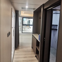 Maison capsule spatiale préfabriquée moderne de luxe avec lit à nacelle pour bureau-Montage facile par un fabricant professionnel