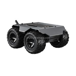 WAVE ROVER Voiture en métal à quatre roues motrices avec module ESP32 embarqué compatible Raspberry Pi, robot extensible 4B/NANO/X3 - Product Image 3