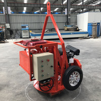 Coupe-cloison automatique électrique simple LS-1700 pour la découpe circulaire des surfaces routières en béton