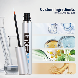 Venta al por mayor orgánica a base de agua nutritiva potenciador de pestañas hierbas naturales veganas tratamientos de crecimiento de pestañas para extensiones de pestañas suero - Product Image 4