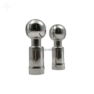 FY High Efficient Cleaning 360 Degree Rotary Water Spray Tank Washing Nozzle, Huajue Tank Rinsing Spray Ball for Quick