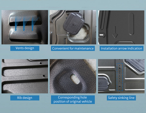 Placa de deslizamiento de protección de motor 3D de acero de alto rendimiento de nuevo diseño para <span class=keywords><strong>VW</strong></span> Lavida XR <span class=keywords><strong>2023</strong></span> - Product Image 6