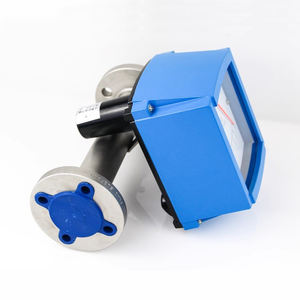 FMR100 analógico 4-20mA medidor de flujo de área Variable aire nitrógeno oxígeno argón Gas aceite hidráulico tubo de Metal rotámetro puntero OEM - Product Image 4