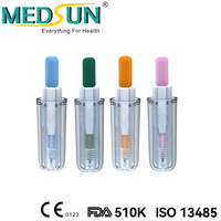 Lanceta de Seguridad Desechable para Punción de Dedos, Precio de Fábrica, OEM (100 unidades/caja)