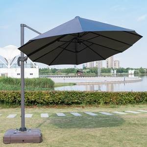 Sombrilla Doble para Patio de 4.6M, Moderna, para Exteriores, con Manivela, para Jardín, Hotel y Gimnasio - Product Image 3