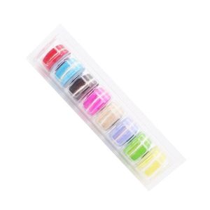 6 Macaron khay nhựa chèn bao bì tùy chỉnh dùng một lần Vỉ 5 <span class=keywords><strong>10</strong></span> miếng vỏ sò Pet rõ ràng Macaron nhựa container - Product Image 3