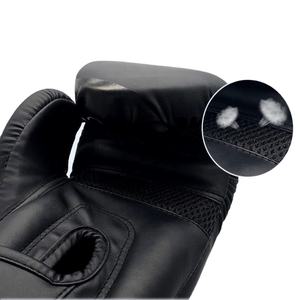 قفازات الملاكمة الجديدة LA تصميم جديد مخصص من Muaythai قفازات الملاكمة المهنية MMA PU قفازات الملاكمة الجلدية - Product Image 3