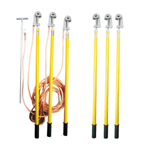 Portable High Voltage FRP <strong>Static</strong> Earthing Equipment Telescopic <strong>Ground</strong> Rod <strong>and</strong> Earth Discharge Electrical Equipments - Product Image 1