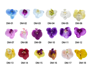 Plantes d'orchidées artificielles, pour le jardin, prix d'usine, fleurs artificielles Premium - Product Image 2