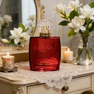 Bacca rat Rouge 540 |   70 ml avec un capuchon emblématique en cristal rouge et diamant |   Parfum Envoûtant - Product Image 4