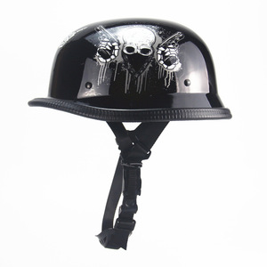Casco Retro DE CARA abierta Precio al por mayor Soporte para cascos de Motocicleta sin rostro Vintage de alta calidad personalizados Cascos Para <span class=keywords><strong>Moto</strong></span> - Product Image 2