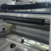 Machine d'impression flexographique entièrement servo pour l'impression de films PVC, avec un alignement précis et un changement rapide de rouleau