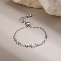 Bracelet tennis plaqué or 18 carats avec fermoir double sécurité, minimaliste, serti de zircons taille émeraude