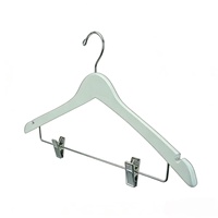 Non Slip Solid Beech Wood Suit Hangers Eco-Friendly Saving Cost-Effective Bulk Pack High Quality Rust Resistant Wardrobe Store