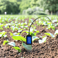Testeur de nutriments intégré pour la surveillance agricole, portable, avec capteur de sol NPK, irrigation, Zigbee, Rs485, EC, et enregistreur de données