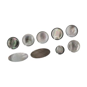 Lustro — ensemble de 9 boutons de Saxophone Alto, matériau de <span class=keywords><strong>coque</strong></span>, lot de 9 pièces - Product Image 6