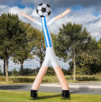 Vente flash : Ballon de football gonflable Sky Man à deux jambes, danseur aérien, marionnette