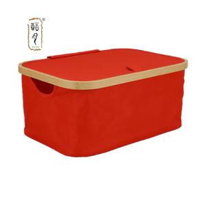 Cesti per Bucato Pieghevoli KUYUE in Bambù, Contenitori Salvaspazio per Organizzare e Riporre Vestiti <span class=keywords><strong>Sporchi</strong></span> - Product Image 2