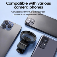 Accessoires de caméra pour smartphone : Clip d'objectif CPL polarisant circulaire 37mm 52mm 67mm pour jouets d'extérieur