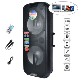 1200W kép 15 "loa siêu trầm DJ/PA TWS karaoke Bộ Loa JPS S215DB-TWS-Microphone + từ xa đa dẫn bocina parlante - Product Image 5