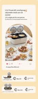 Nouveau produit Appareils de cuisine multi-fonctionnel double cuisinière 5L ménage numérique cuiseur à riz multi-fonctionnel