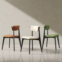 Ensemble de chaises de salle à manger ergonomiques en bois massif, style moderne et minimaliste, meubles de salon élégants, durables, écologiques, pour l'extérieur et la chambre