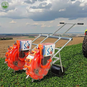 Planteurs de semences à deux rangées Planteur de semences de maïs à pousser à la main à vendre à bas prix - Product Image 1