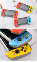 Consola de Juegos Retro Portátil X19 Plus con Pantalla Grande de 5.1 Pulgadas, Compatible con Juegos de Ps1, GBc y MD, Consola de Juegos Nostálgica