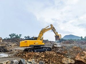 รถขุดตีนตะขาบพร้อมหัวจับเหล็ก 38 ตัน รถขุดหนัก SE400LCW - Product Image 6