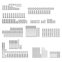 BEVINSEE 1x Kit de boulons de collecteur d'admission pour moteurs LS pour Chevy Pontiac Trans AM 1998-2000 2001 2002