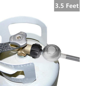 Gas 3,5 pies propano regulador manguera Universal parrilla regulador piezas de repuesto para parrilla de Gas - Product Image 3