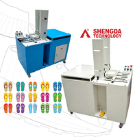 Machine automatique d'installation de bandes pour sandales en EVA, machine de pose de sangles pour tongs, machine de fixation de sangles pour pantoufles