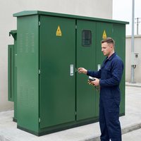Transformateur de sous-station électrique extérieure compacte préfabriquée étanche 110 kV