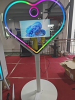 Vente flash : Photomaton miroir pour mariages, fêtes, événements, grand écran avec flight case