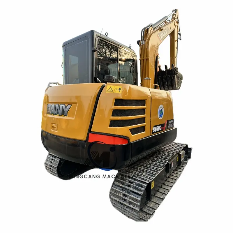 New condition 6ton Hydraulic Excavator SY60C of high quality made in China for sale