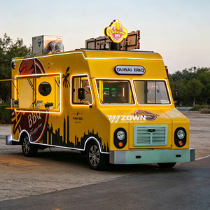Chariot de restauration mobile pour frites, chariot alimentaire de haute qualité, camion à café vintage personnalisé, chariot de restauration de rue à vendre - Product Image 2